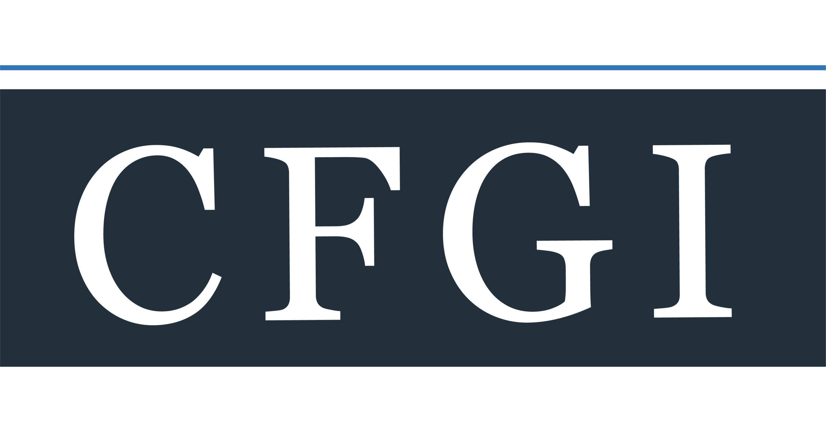 CFGI logo, Certinia customer