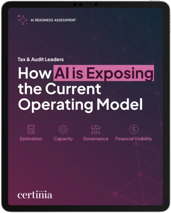 AI Exposes the Operating Model Tab Cover
