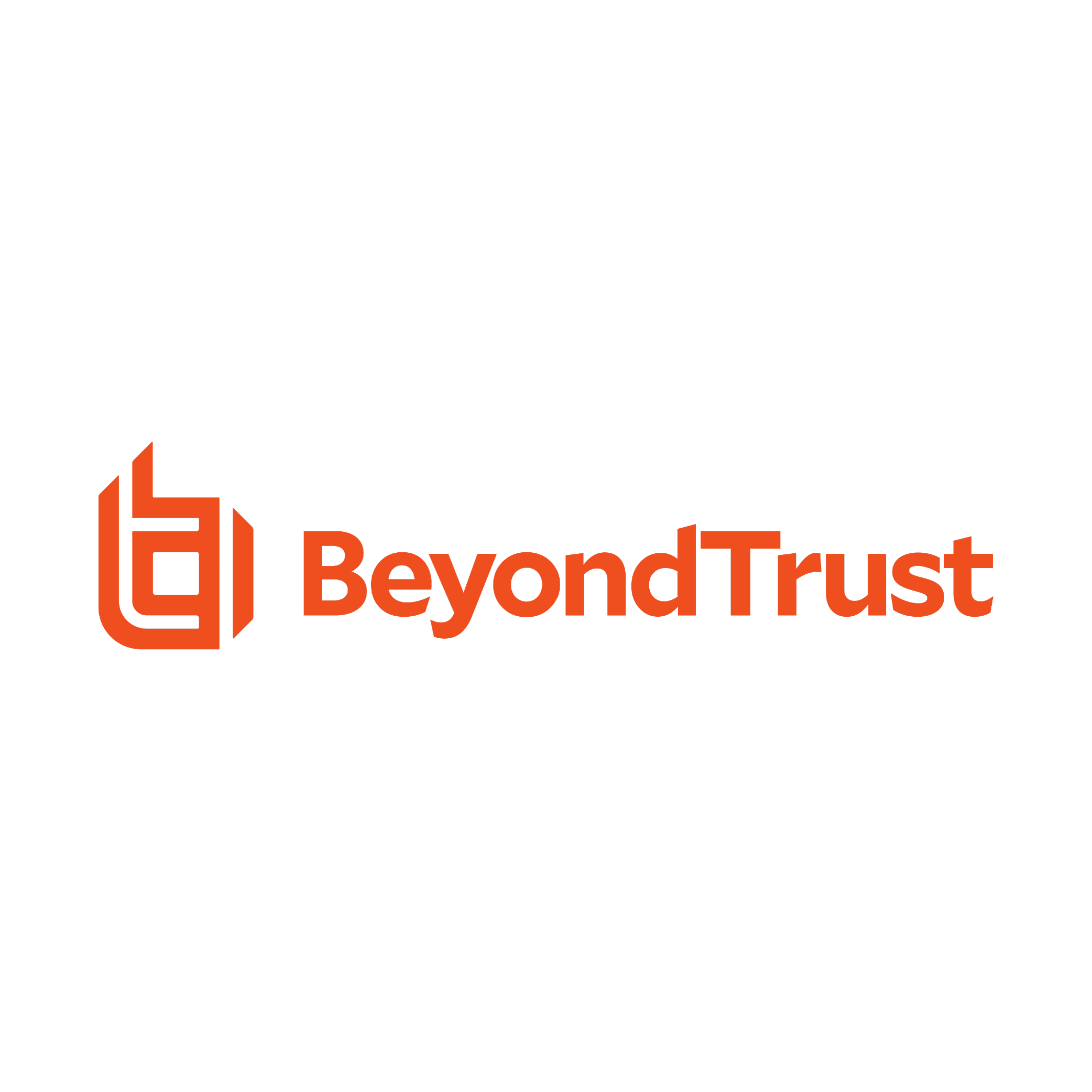 BeyondTrust logo with orange icon and bold text - Certinia customer