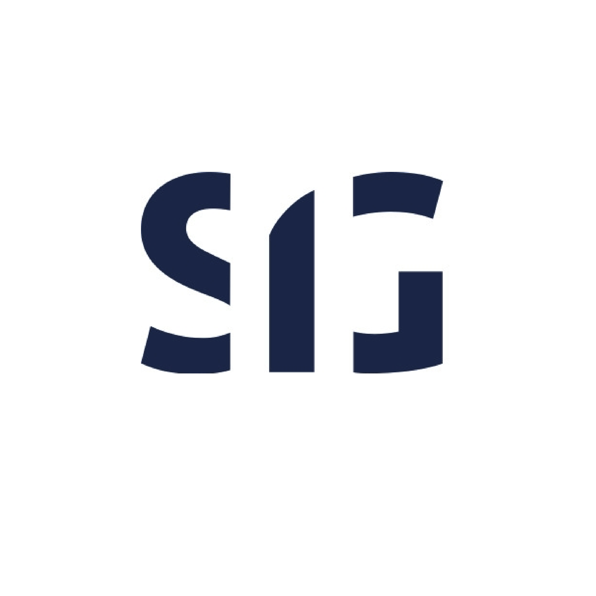 Software Improvement Group SIG logo in bold navy blue block letters - Certinia customer