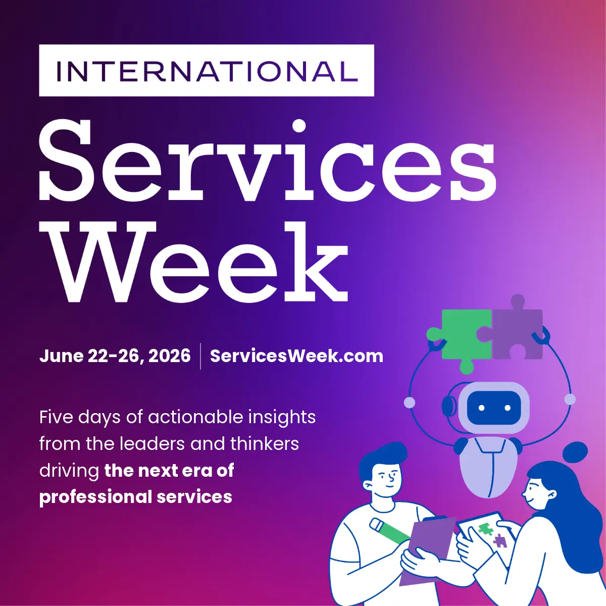International Serivces Week 2026