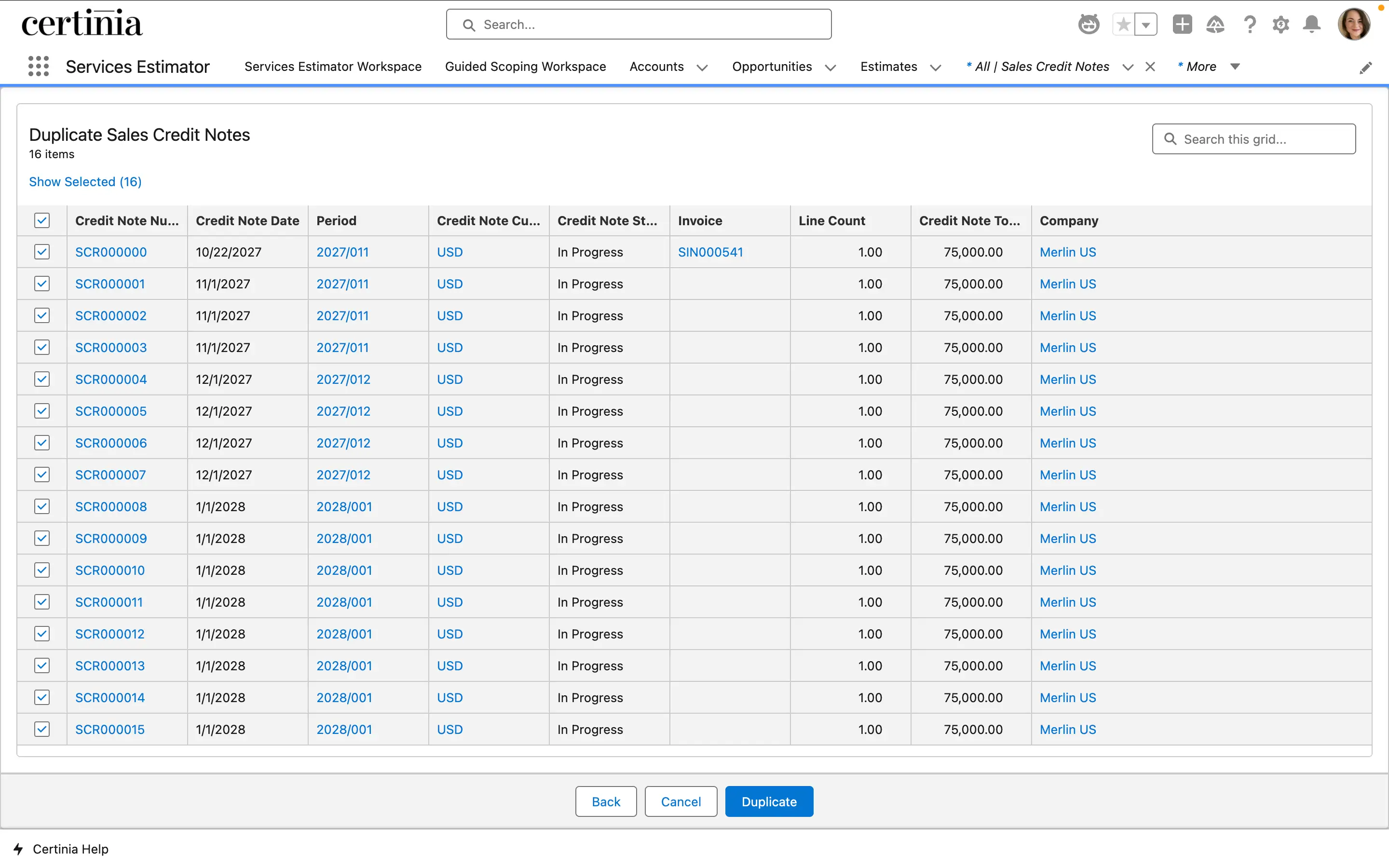Eliminate manual re-entry by bulk-duplicating records from closed periods directly into your current ledger with Mass Document Duplication..