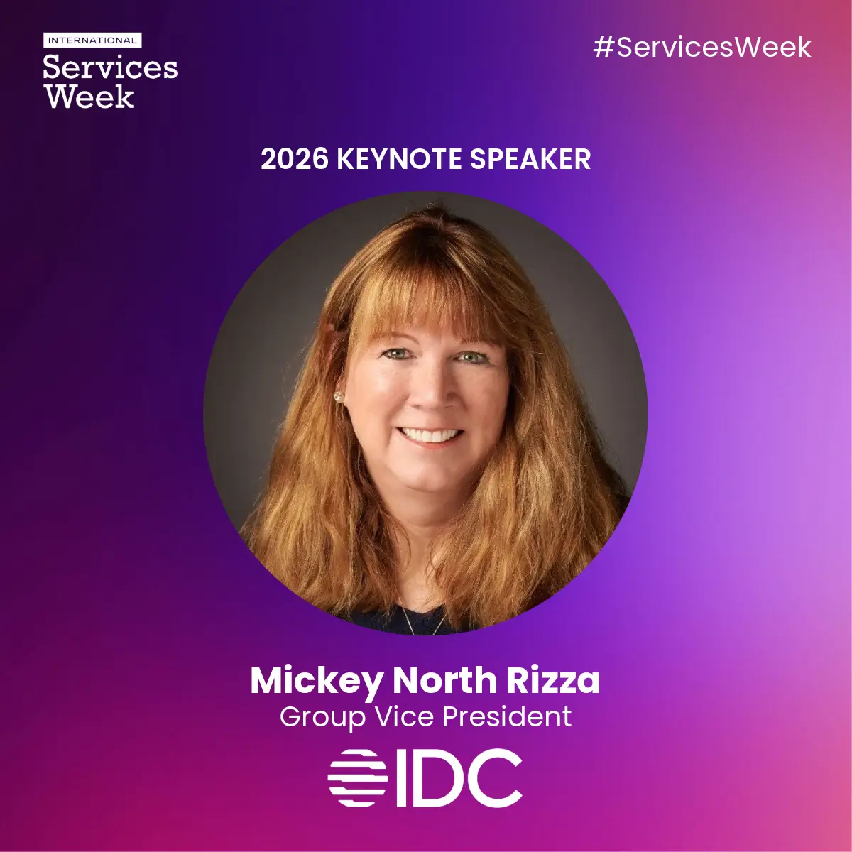 ISW26 Keynote Speaker - Mickey North Rizza IDC